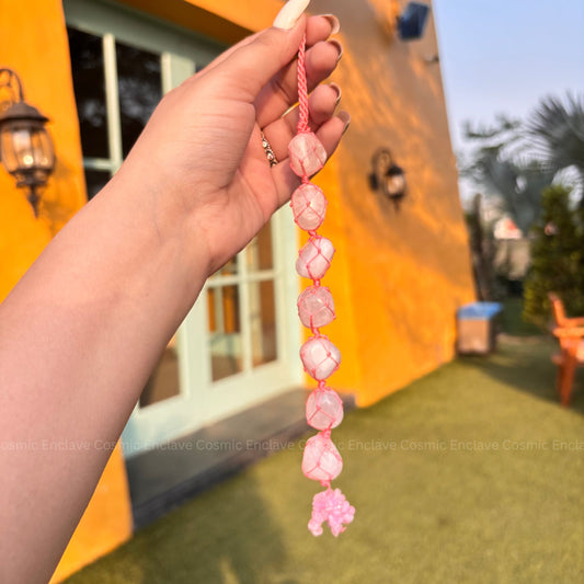 Rose Quartz Hanging Tumbles