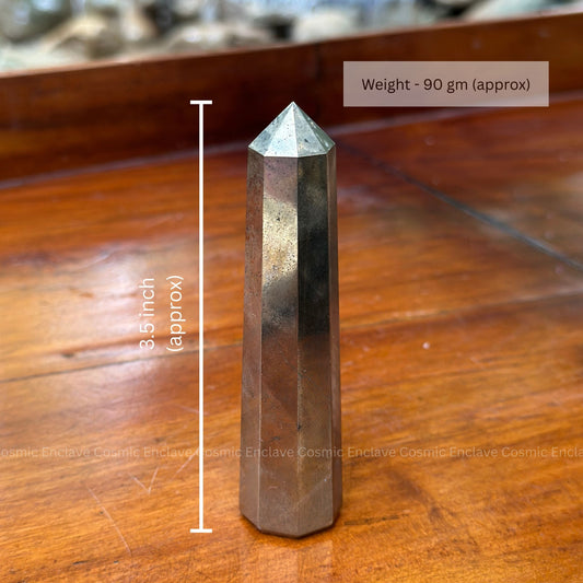Pyrite Tower - For Wealth Attraction - 3.5 inch
