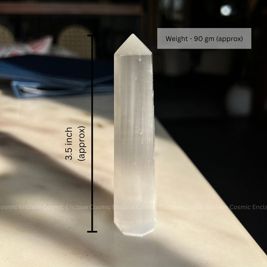 Selenite Tower - For Purifying Aura