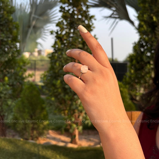 Rose Quartz Ring for Love