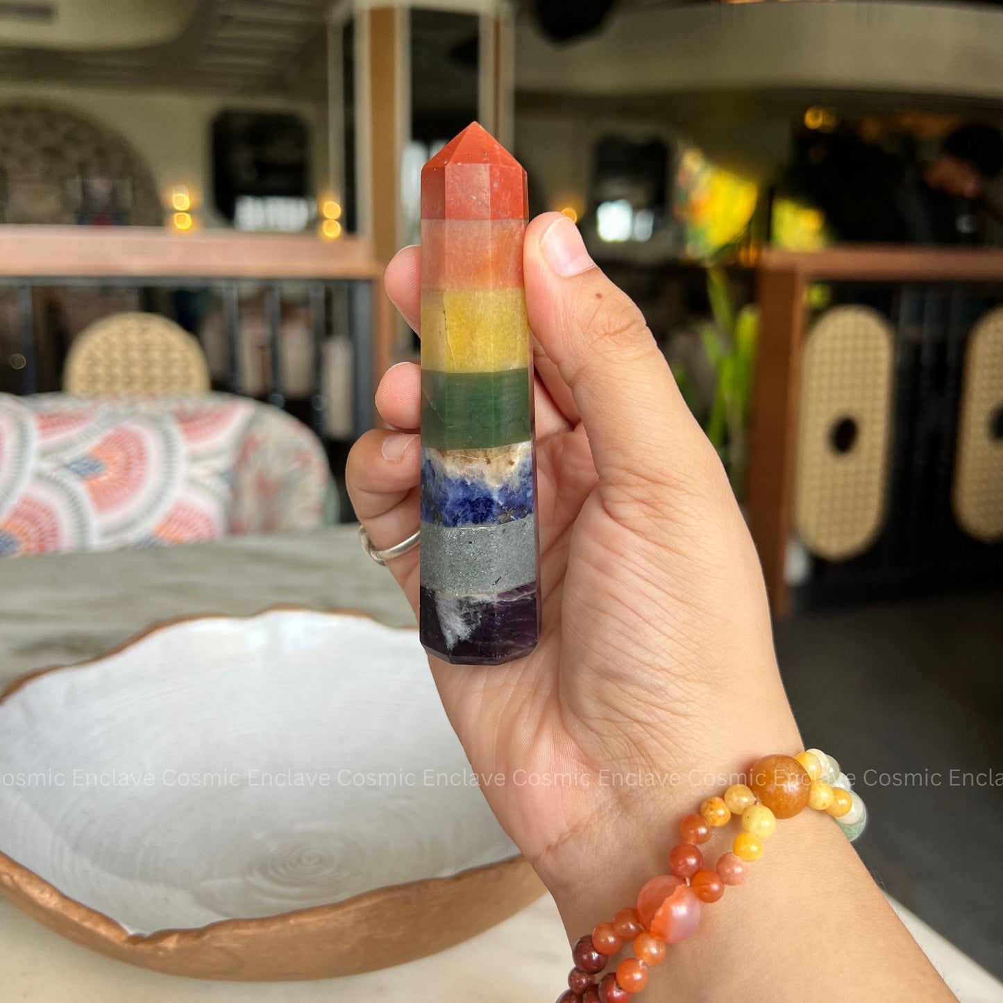 7 Chakra Tower - For Wellbeing and Chakra Alignment