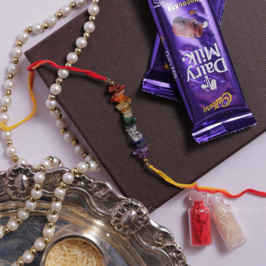 7 Chakra Chips Bhai Rakhi (For Stress and Anxiety)