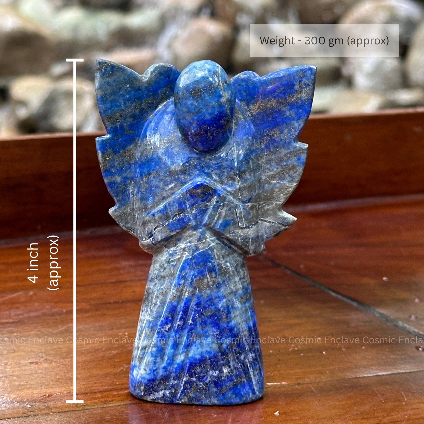 Lapis Lazuli Arch Angel (For Better Communication) - 4 Inch