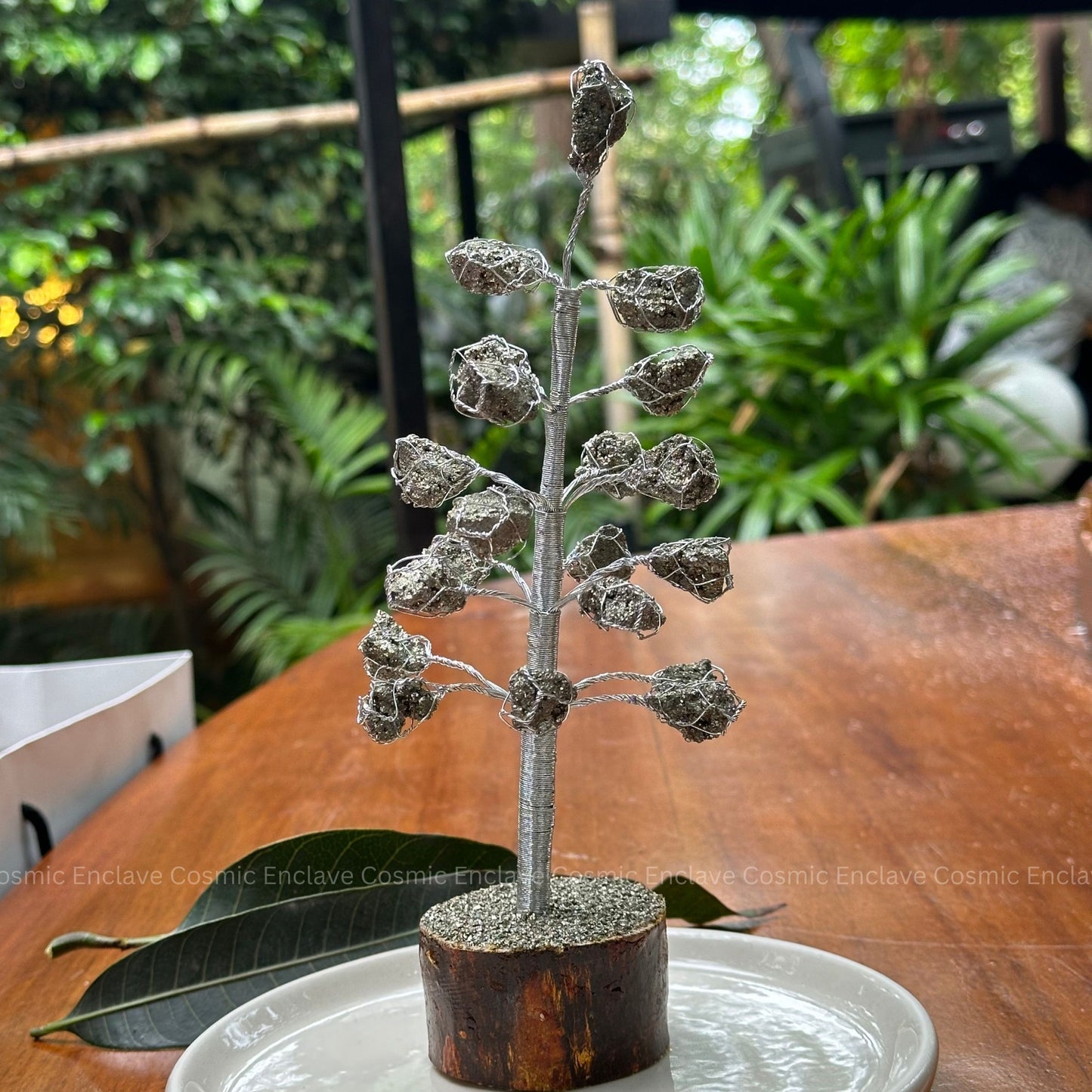 Pyrite Wealth Tree (21 Cluster Pyrite Tree)