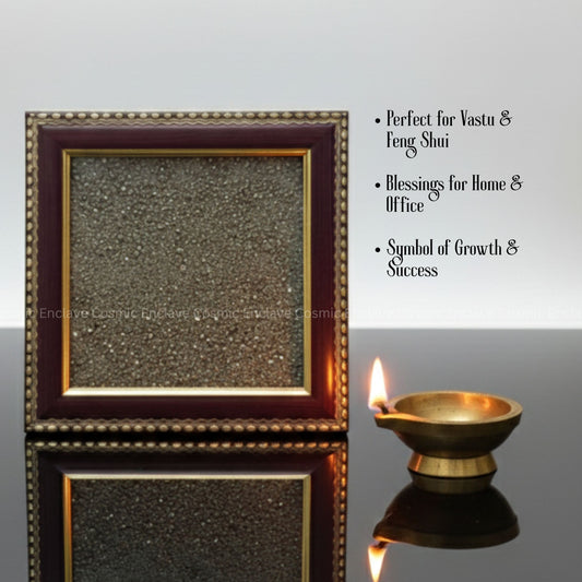 Pyrite Dust Frame (Complimentary Frame) (Prosperity Amplifier and Wealth Attractor)