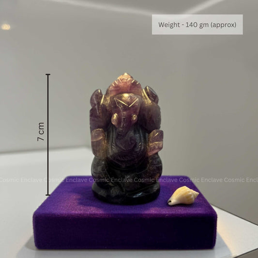 Amethyst Ganesha (For Obstacle Removing and Stress Relief)