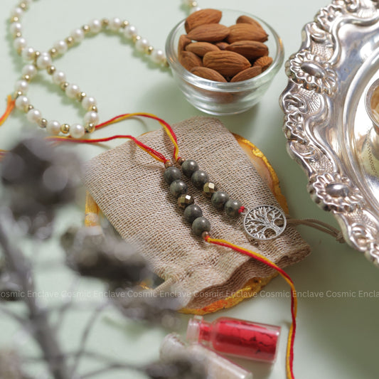 Pyrite Bhai Bhabhi Combo Rakhi