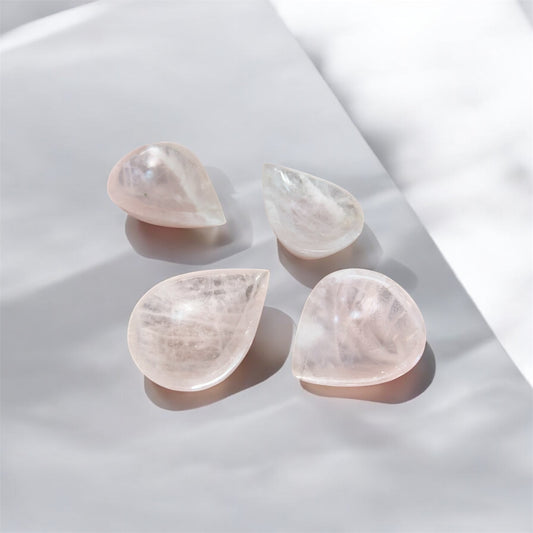Rose Quartz Diya (Set of 2) - For Love and Emotional Healing