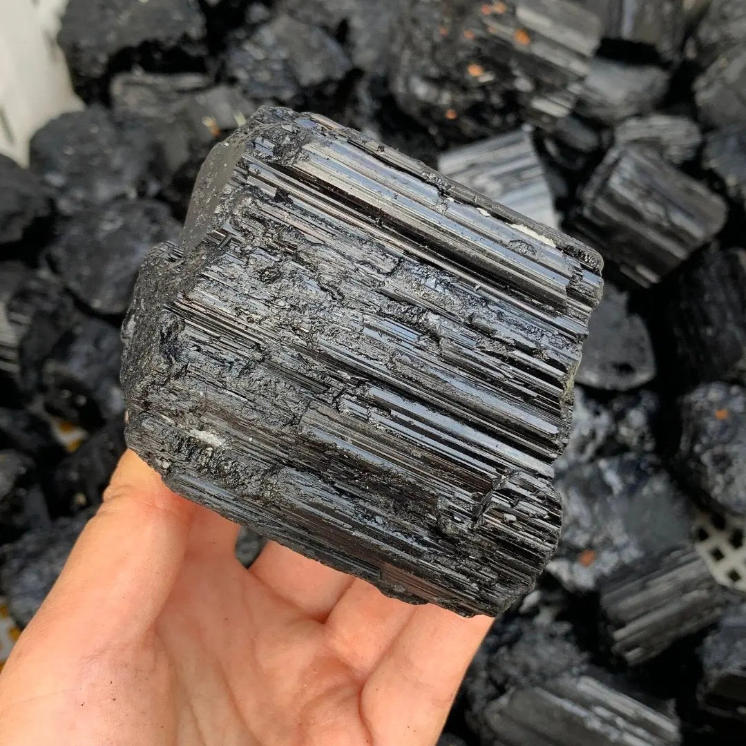 Energy Shield - Black Tourmaline Cluster