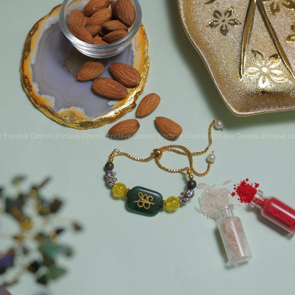 Zibu Coin Bhabhi Rakhi (For Wealth and Fortune)