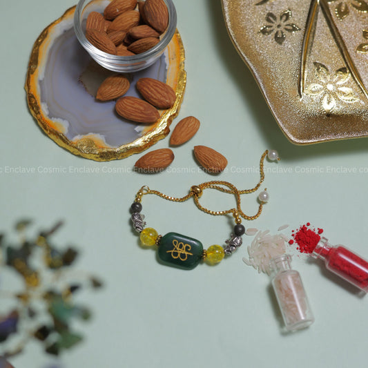 Zibu Coin Bhabhi Rakhi (For Wealth and Fortune)