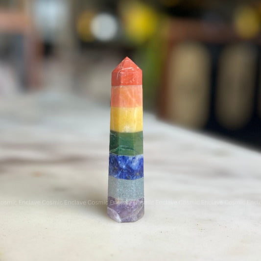 7 Chakra Tower - For Wellbeing and Chakra Alignment