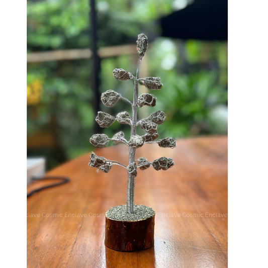 Pyrite Wealth Tree (21 Cluster Pyrite Tree)