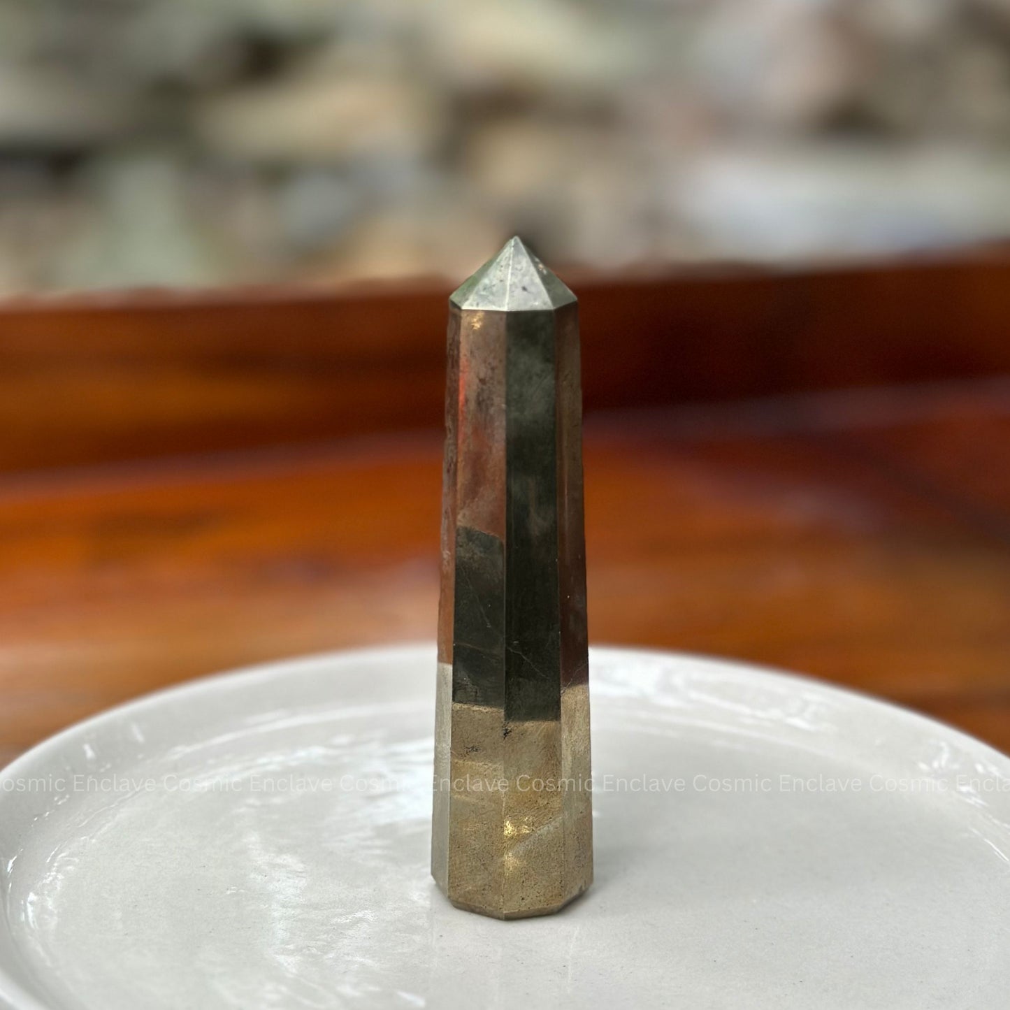 Pyrite Tower - For Wealth Attraction - 3.5 inch