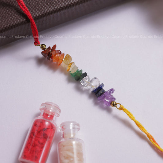 7 Chakra Chips Bhai Rakhi (For Stress and Anxiety)
