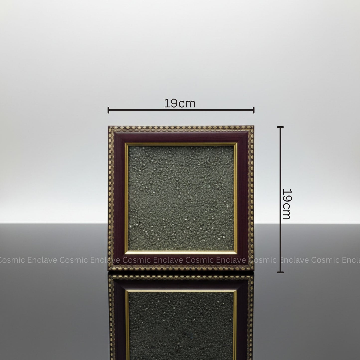 Pyrite Dust Frame (Complimentary Frame) (Prosperity Amplifier and Wealth Attractor)