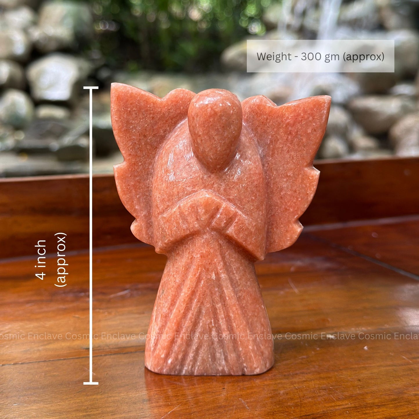 Yellow Aventurine Arch Angel (For Confidence) - 4 Inch
