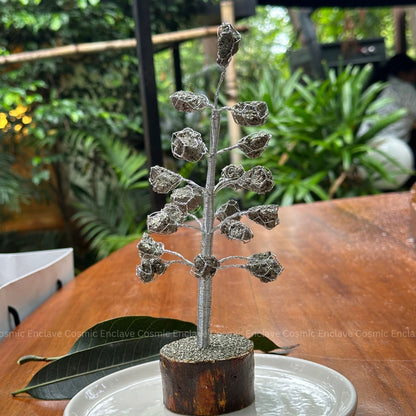 Pyrite Wealth Tree (21 Cluster Pyrite Tree)