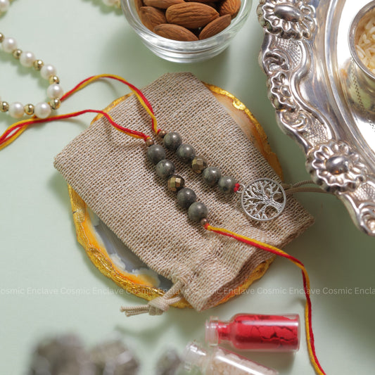 Pyrite Bhai Bhabhi Combo Rakhi