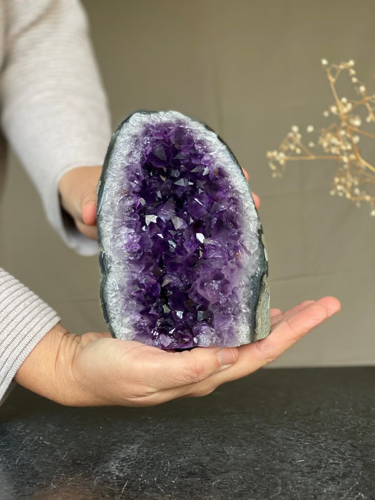 Healing and Wealth Amethyst Geode