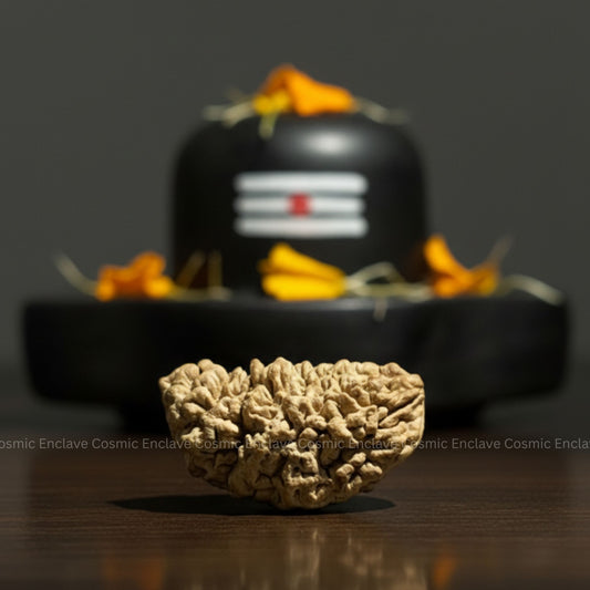1 Mukhi Rudraksha (Chandrakaar) - Indian Origin
