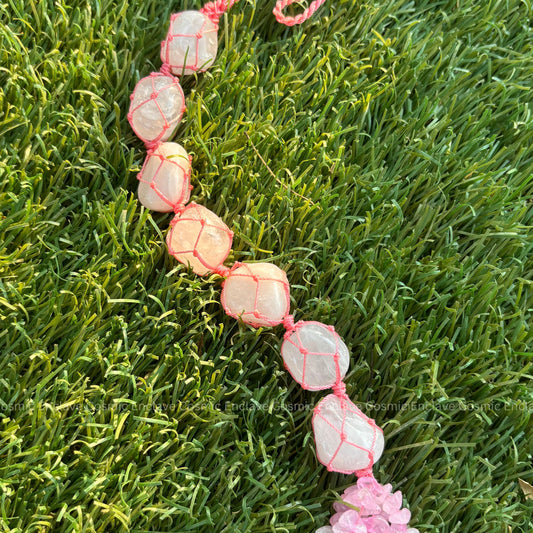 Rose Quartz Hanging Tumbles