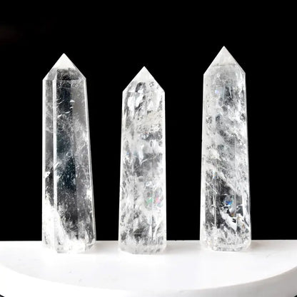 Energy Amplifier - Clear Quartz Tower (5 inch)