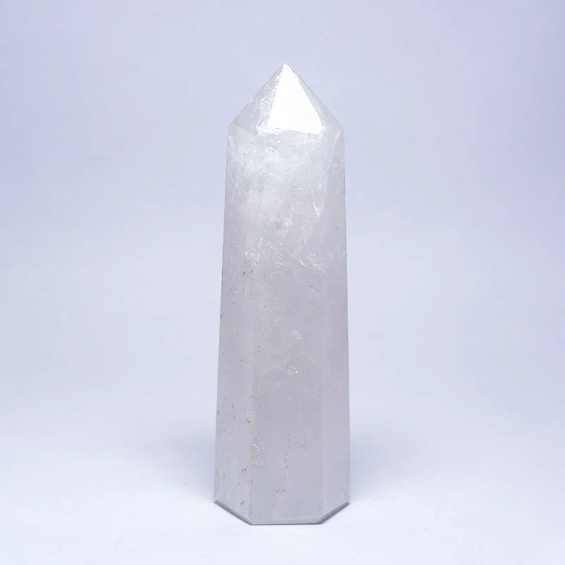 Energy Amplifier - Clear Quartz Tower (5 inch)