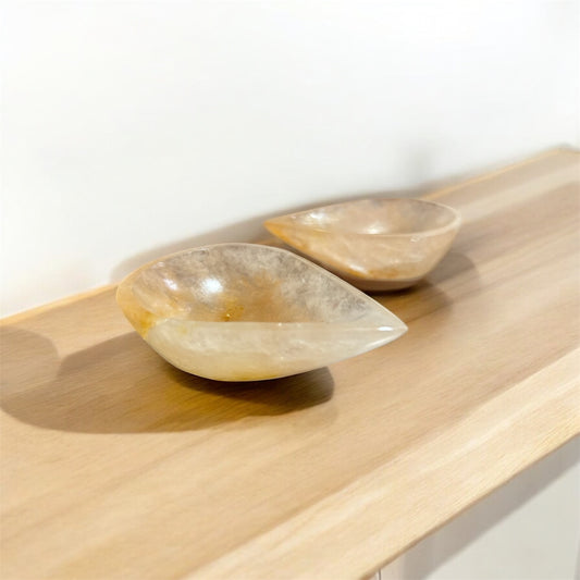 Yellow Aventurine Diya (Set of 2) - For Confidence