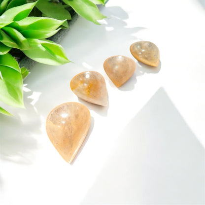 Yellow Aventurine Diya (Set of 2) - For Confidence