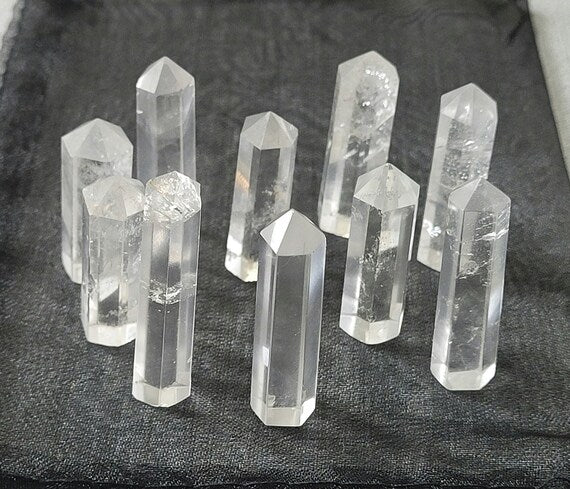 Energy Amplifier - Clear Quartz Tower (5 inch)